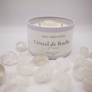 Bougie Parfumée Cristal de Roche Pure