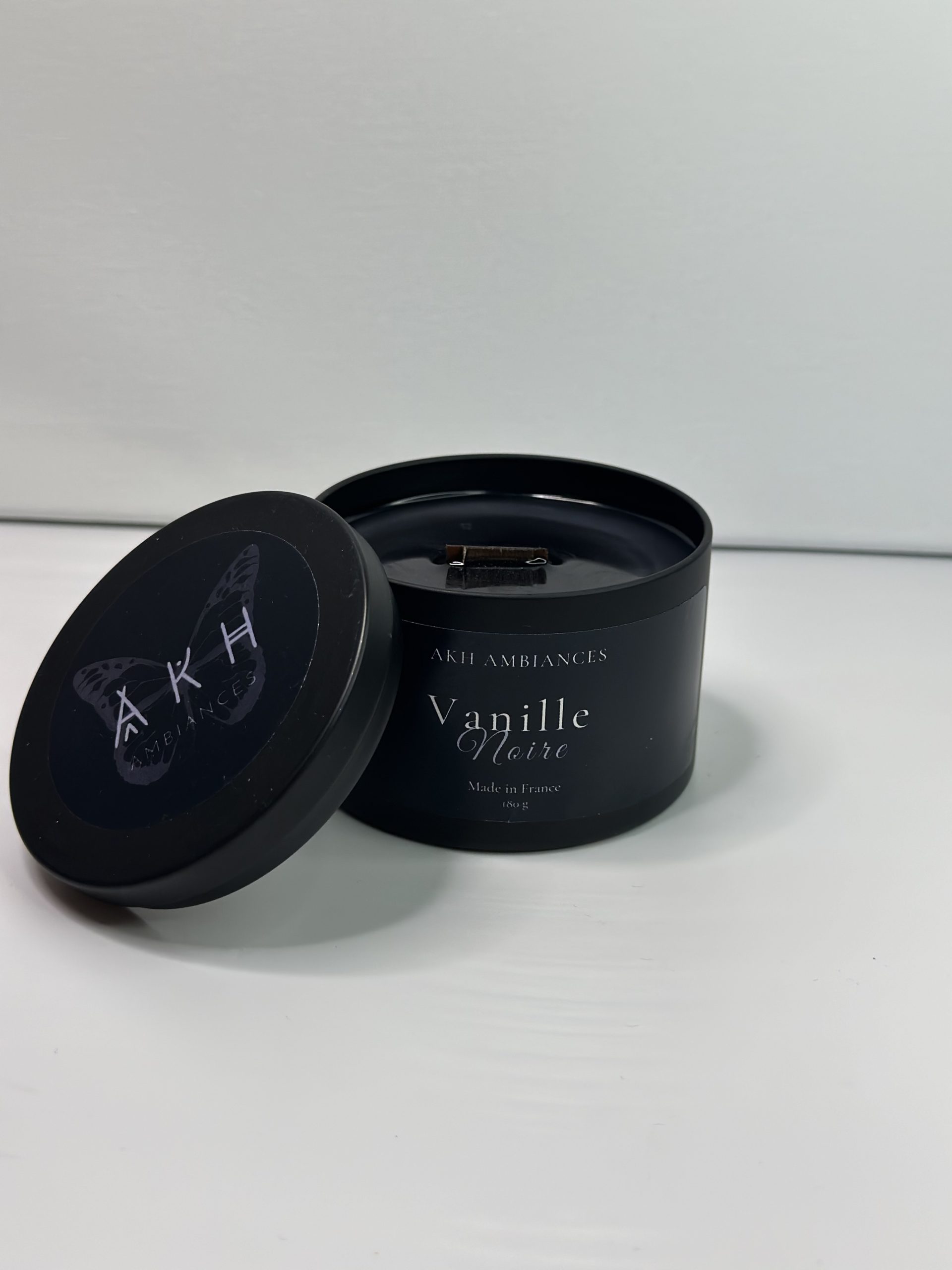 Bougie Parfumée Vanille Noire