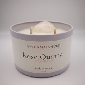 Bougie Parfumée Rose Quartz Amour