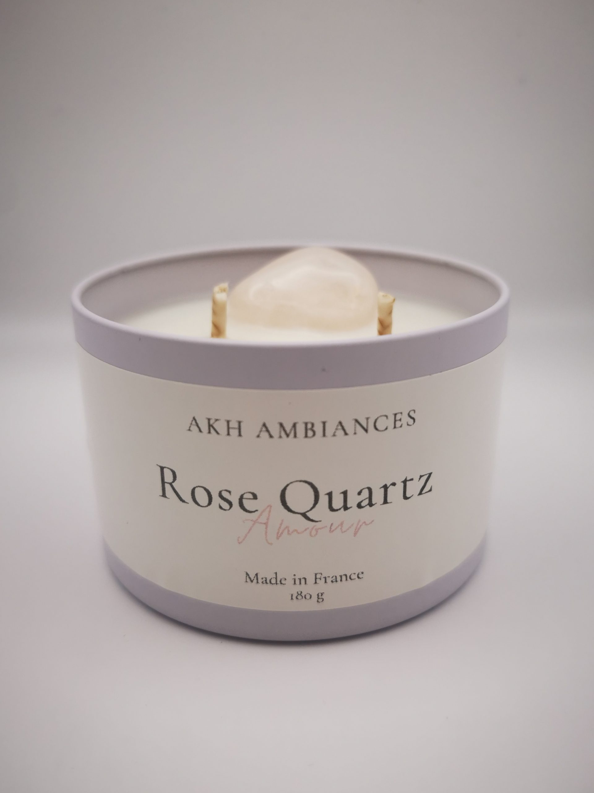Bougie Parfumée Rose Quartz Amour – Image 2