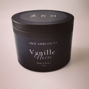 Bougie Parfumée Vanille Noire