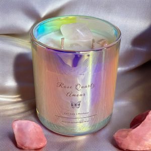 Bougie Parfumée Rose Quartz Amour